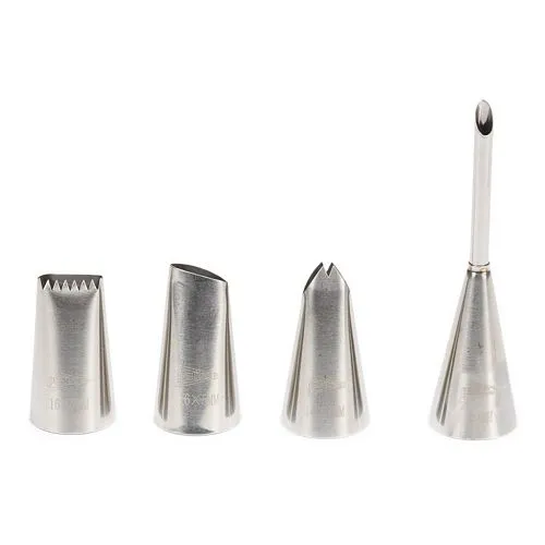 Patisse set Deco Spuitmondjes 4 dlg